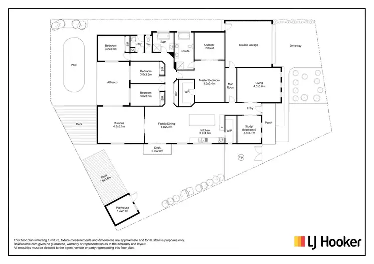 Floorplan of Homely house listing, 25 Davenport Drive, Williams Landing VIC 3027