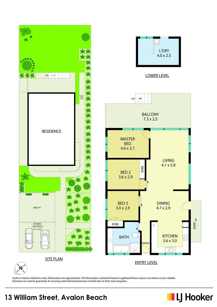 Floorplan of Homely house listing, 13 William Street, Avalon Beach NSW 2107
