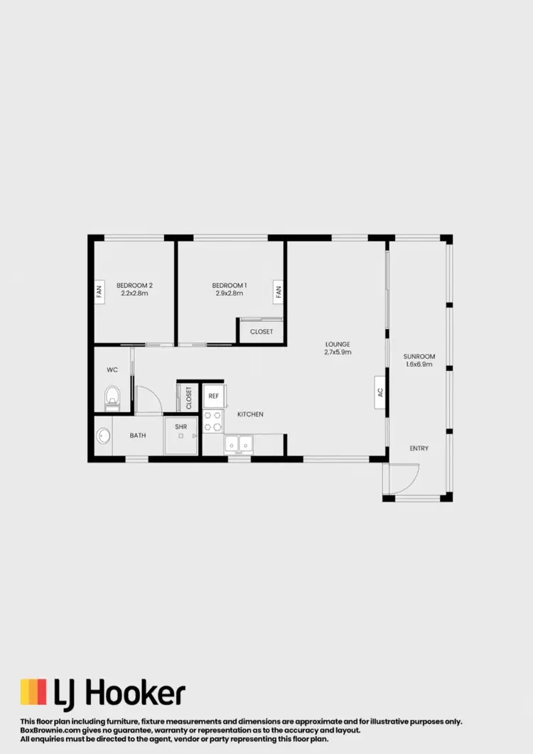Floorplan of Homely unit listing, Unit 28/2040 Princes Highway, Swan Reach VIC 3903