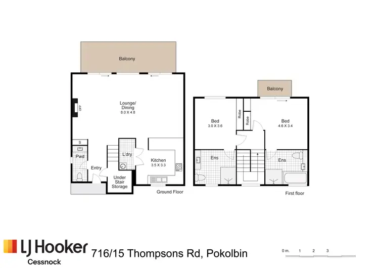 Floorplan of Homely villa listing, Villa 716/15 Thompsons Rd, Pokolbin NSW 2320