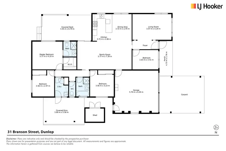 Floorplan of Homely house listing, 31 Branson Street, Dunlop ACT 2615