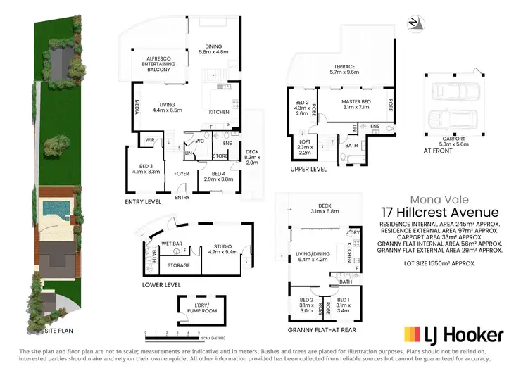 Floorplan of Homely house listing, 17 Hillcrest Avenue, Mona Vale NSW 2103