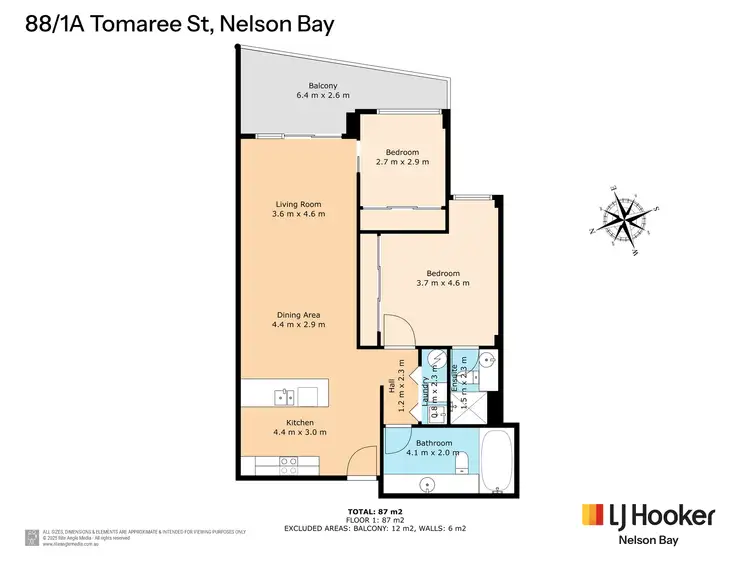 Floorplan of Homely unit listing, 88/1a Tomaree Street, Nelson Bay NSW 2315