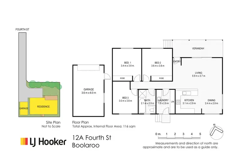 Floorplan of Homely house listing, 12A Fourth Street, Boolaroo NSW 2284