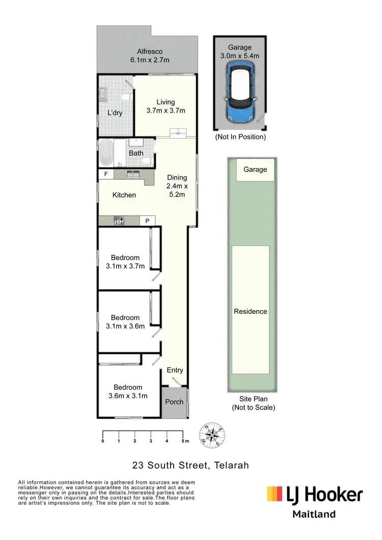 Floorplan of Homely house listing, 23 South Street, Telarah NSW 2320