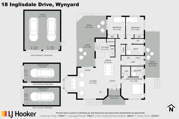 Floorplan of Homely house listing, 18 Inglisdale Drive, Wynyard TAS 7325