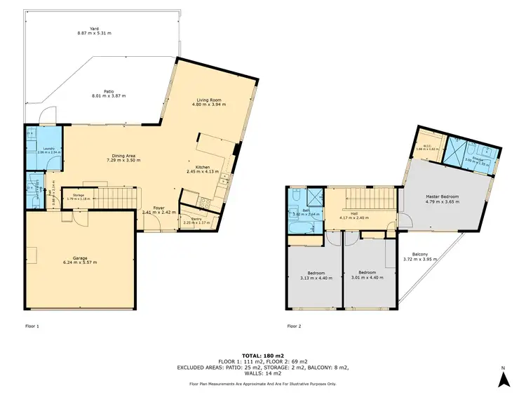 Floorplan of Homely townhouse listing, 2/2 Diamond Drive, Diamond Beach NSW 2430