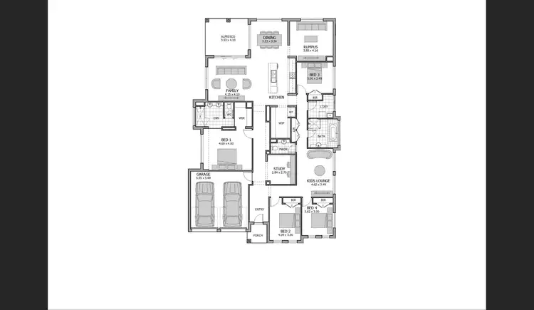 Floorplan of Homely house listing, Lot 28 Elm Grove, Bungendore NSW 2621