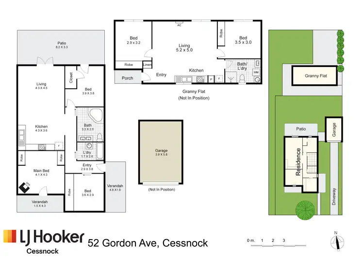 Floorplan of Homely house listing, 52 Gordon Ave, Cessnock NSW 2325