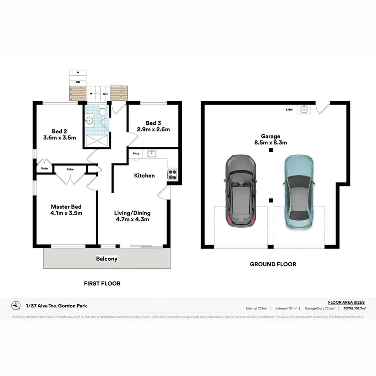 Floorplan of Homely apartment listing, 1/37 Alva Terrace, Gordon Park QLD 4031
