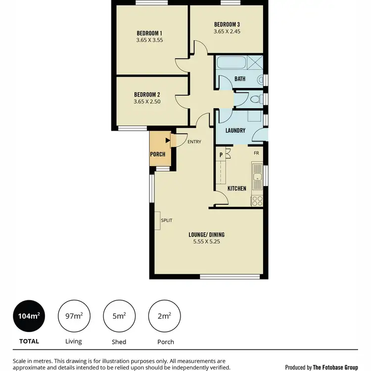 Floorplan of Homely house listing, 10 Searle Road, Davoren Park SA 5113
