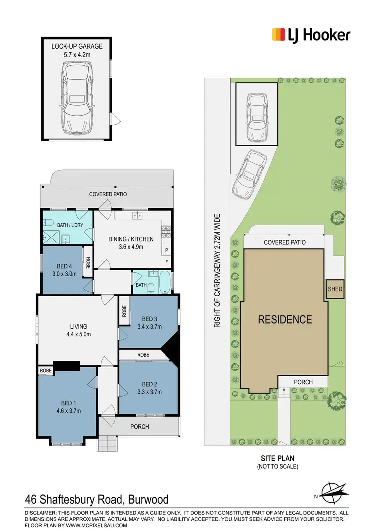 Floorplan of Homely house listing, 46 Shaftesbury Road, Burwood NSW 2134