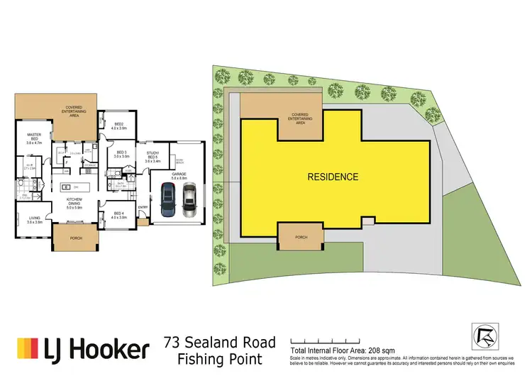 Floorplan of Homely house listing, 73 Sealand Road, Fishing Point NSW 2283