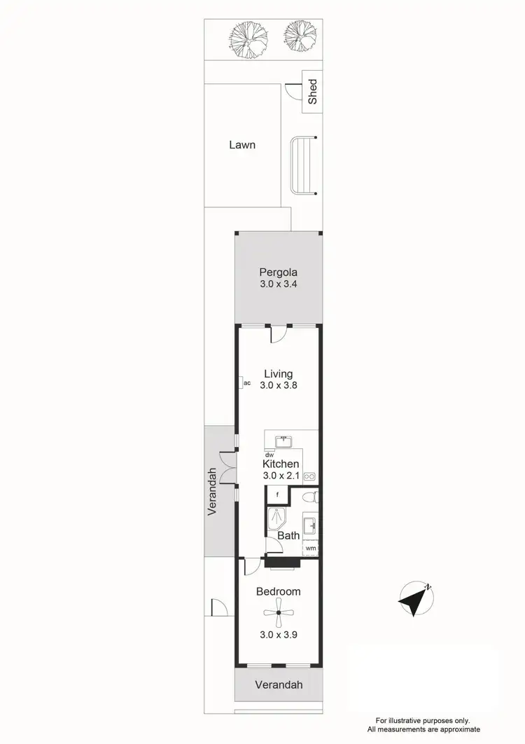 Floorplan of Homely house listing, 24 Pickering Street, Brompton SA 5007