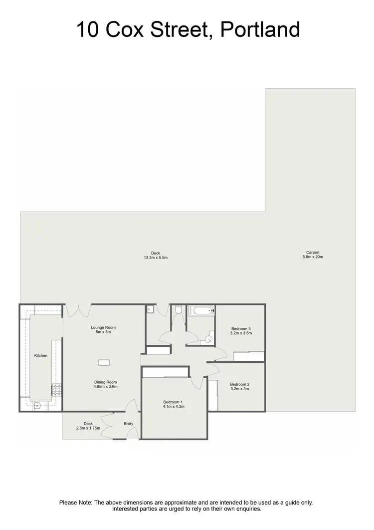 Floorplan of Homely house listing, 10 Cox Street, Portland NSW 2847