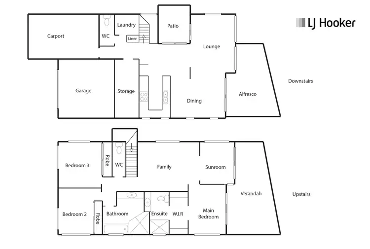 Floorplan of Homely townhouse listing, 3/18 Diamantina Circuit, Harrington NSW 2427