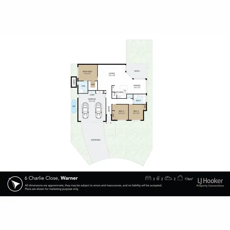 Floorplan of Homely house listing, 11 Harry Court AKA 6 Charlie Close, Warner QLD 4500