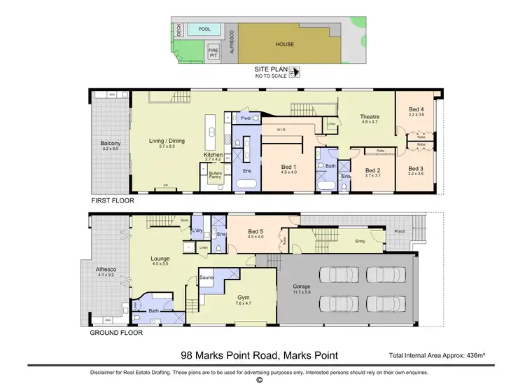 Floorplan of Homely house listing, 1/98 Marks Point Road, Marks Point NSW 2280