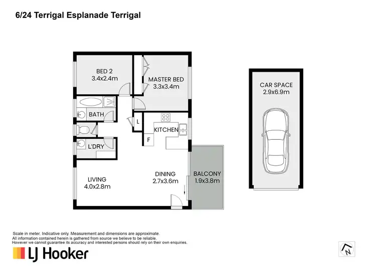 Floorplan of Homely unit listing, 6/24 Terrigal Esplanade, Terrigal NSW 2260