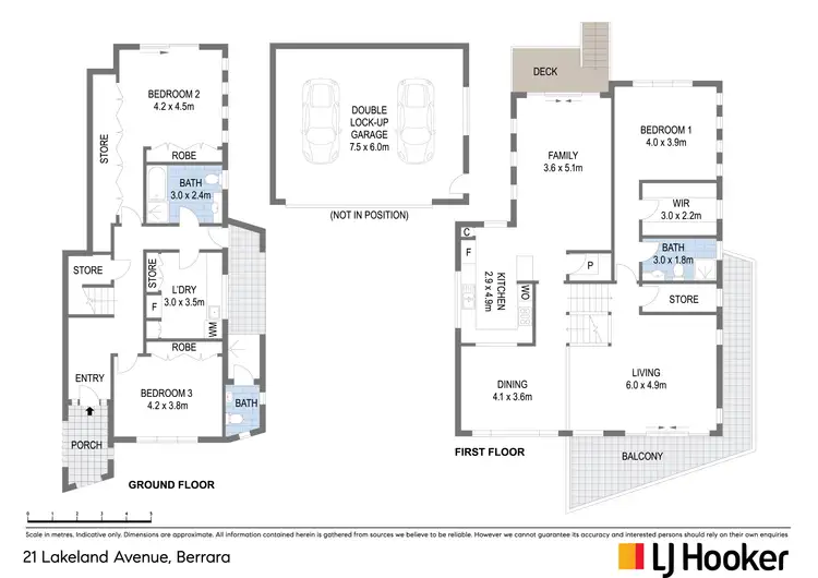 Floorplan of Homely house listing, 21 Lakeland Avenue, Berrara NSW 2540