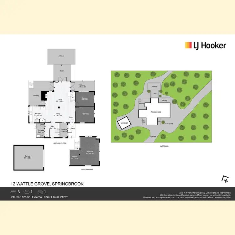 Floorplan of Homely house listing, 12 Wattle Grove, Springbrook QLD 4213