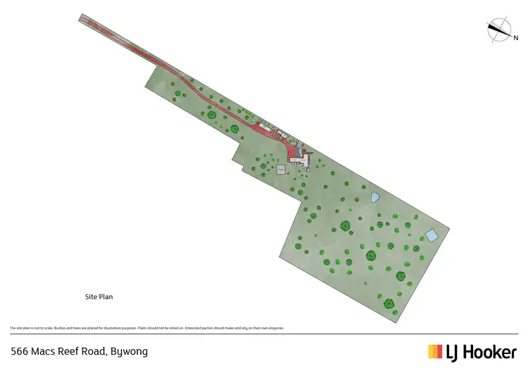 Floorplan of Homely house listing, 566 Macs Reef Road, Bywong NSW 2621