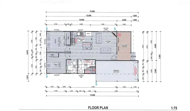 Floorplan of Homely villa listing, Site 11/187a Ballina Road, Alstonville NSW 2477