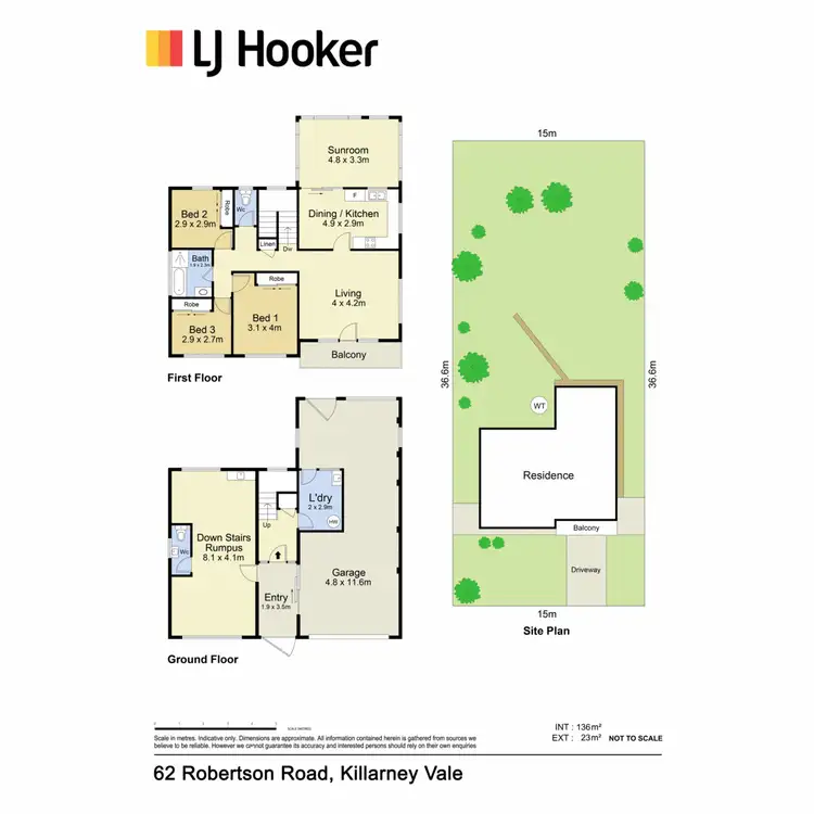Floorplan of Homely house listing, 62 Robertson Road, Killarney Vale NSW 2261