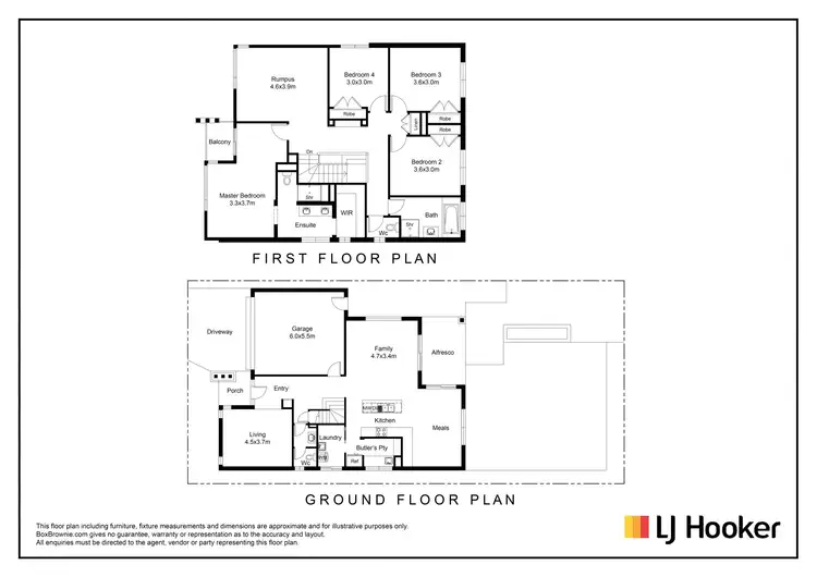 Floorplan of Homely house listing, 6 Sonder Avenue, Werribee VIC 3030