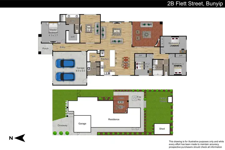 Floorplan of Homely house listing, 2B Flett Street, Bunyip VIC 3815