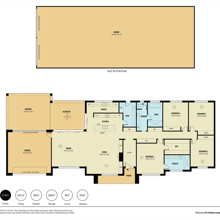 Floorplan of Homely house listing, 71 Germantown Road, Two Wells SA 5501