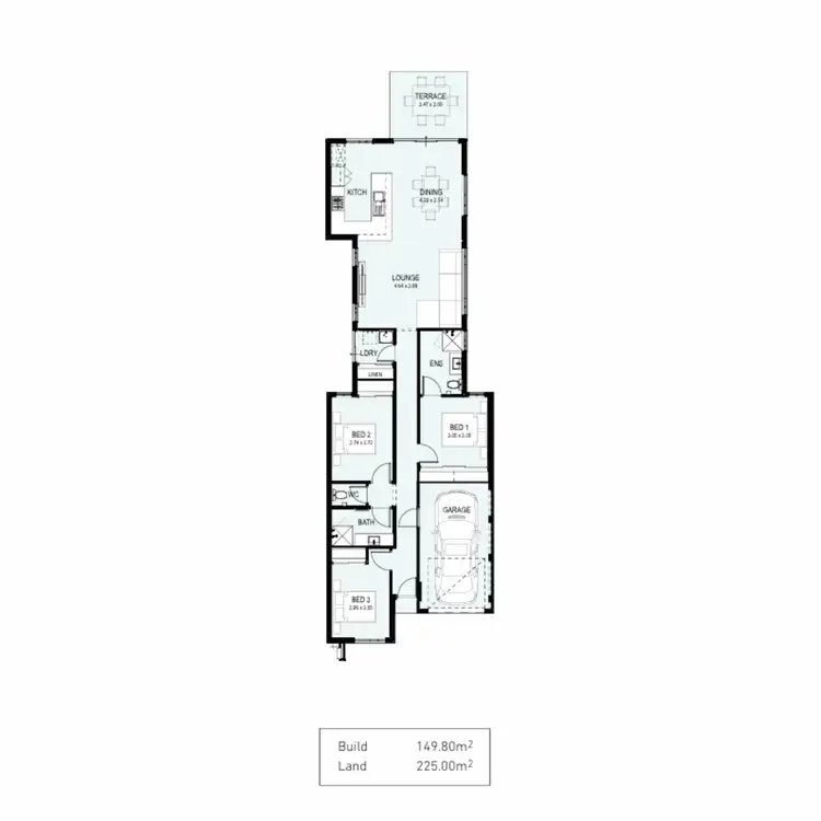 Floorplan of Homely house listing, 23 Whimbrel Grove, Eglinton WA 6034