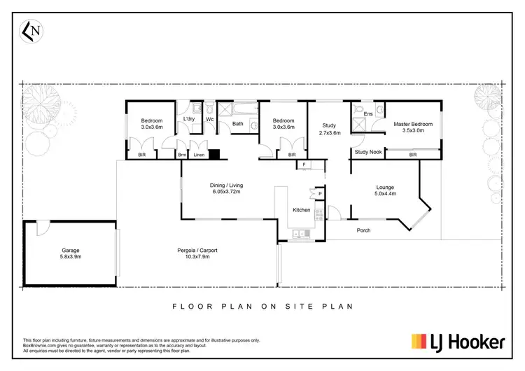 Floorplan of Homely house listing, 43 The Strand, Point Cook VIC 3030