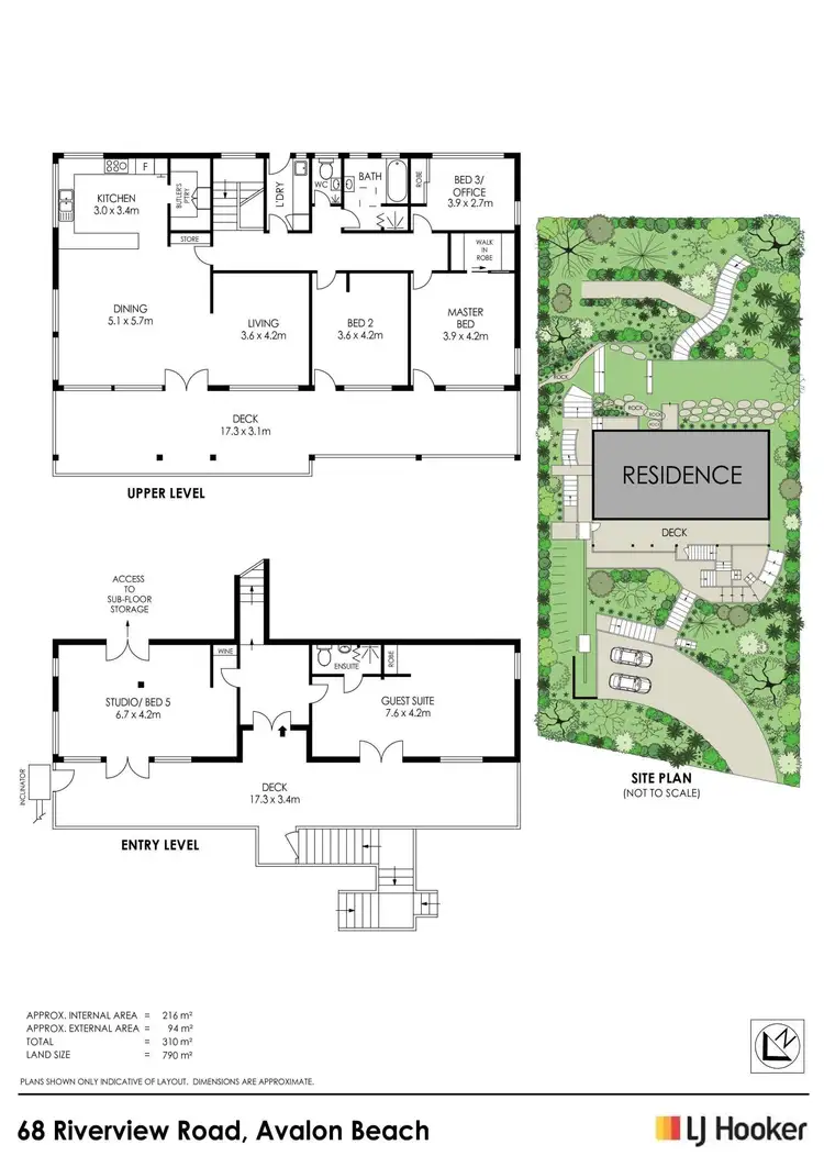Floorplan of Homely house listing, 68 Riverview Road, Avalon Beach NSW 2107