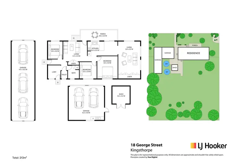 Floorplan of Homely house listing, 18 George Street, Kingsthorpe QLD 4400