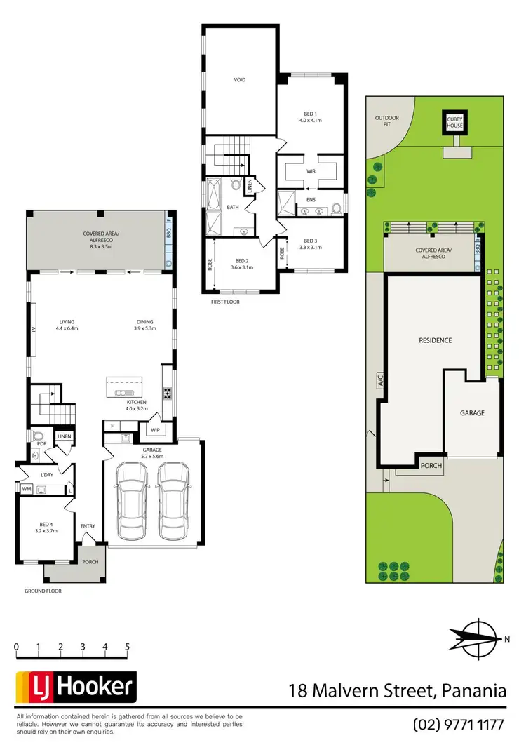 Floorplan of Homely house listing, 18 Malvern Street, Panania NSW 2213