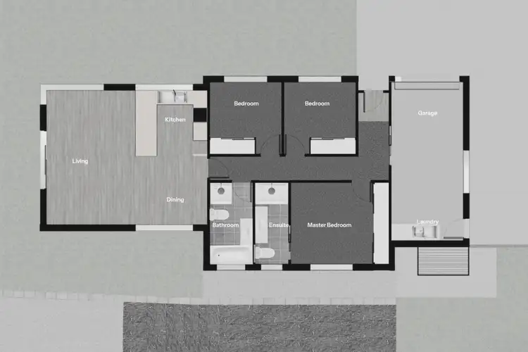 Floorplan of Homely villa listing, Villa 2/4 Pauls Road, Lindisfarne TAS 7015