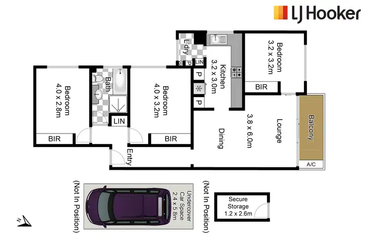 Floorplan of Homely unit listing, 12/21-23 Longueville Road, Lane Cove NSW 2066