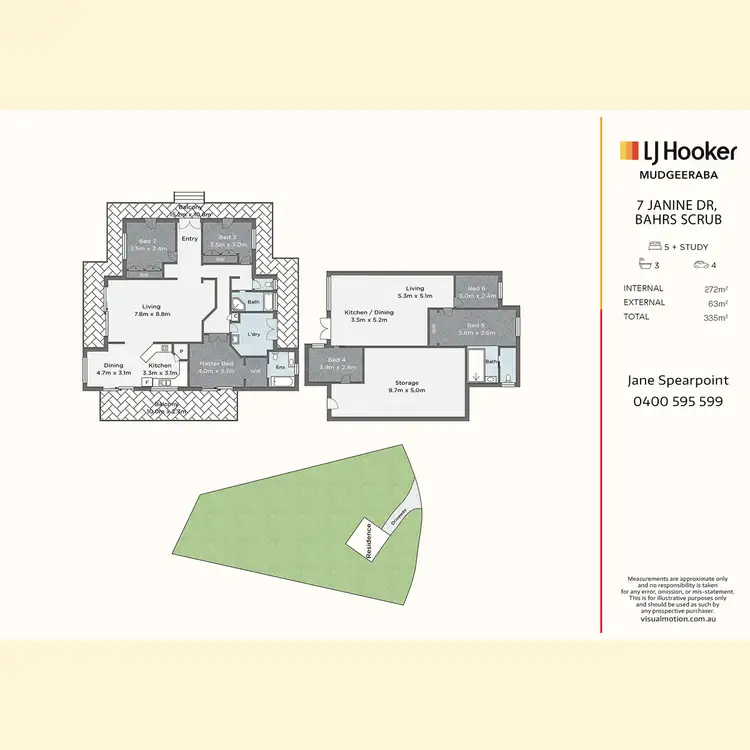 Floorplan of Homely house listing, 7 Janine Drive, Bahrs Scrub QLD 4207