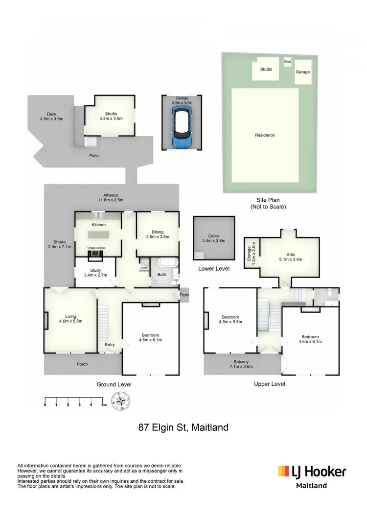 Floorplan of Homely house listing, 87 Elgin Street, Maitland NSW 2320