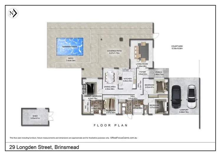 Floorplan of Homely house listing, 29 Longden Street, Brinsmead QLD 4870