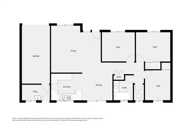 Floorplan of Homely house listing, 1/5 Ormsby Close, Whitfield QLD 4870