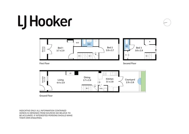 Floorplan of Homely house listing, 15 Napier Street, Paddington NSW 2021
