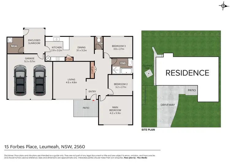 Floorplan of Homely house listing, 15 Forbes Place, Leumeah NSW 2560