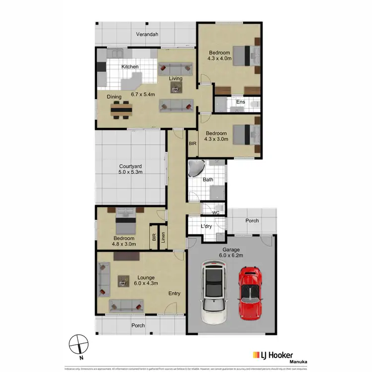 Floorplan of Homely house listing, 35 Burraly Court, Ngunnawal ACT 2913