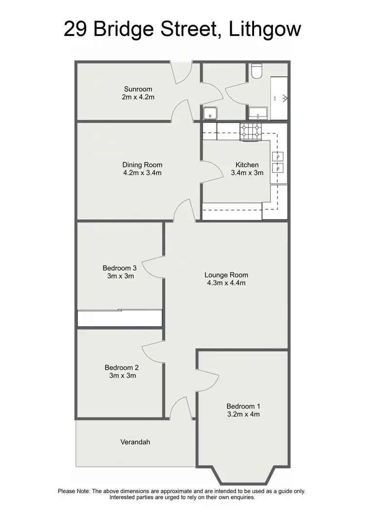 Floorplan of Homely house listing, 29 Bridge Street, Lithgow NSW 2790