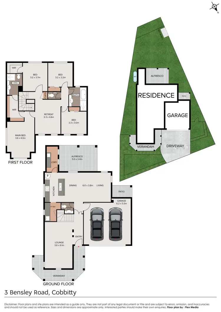 Floorplan of Homely house listing, 3 Bensley Road, Cobbitty NSW 2570