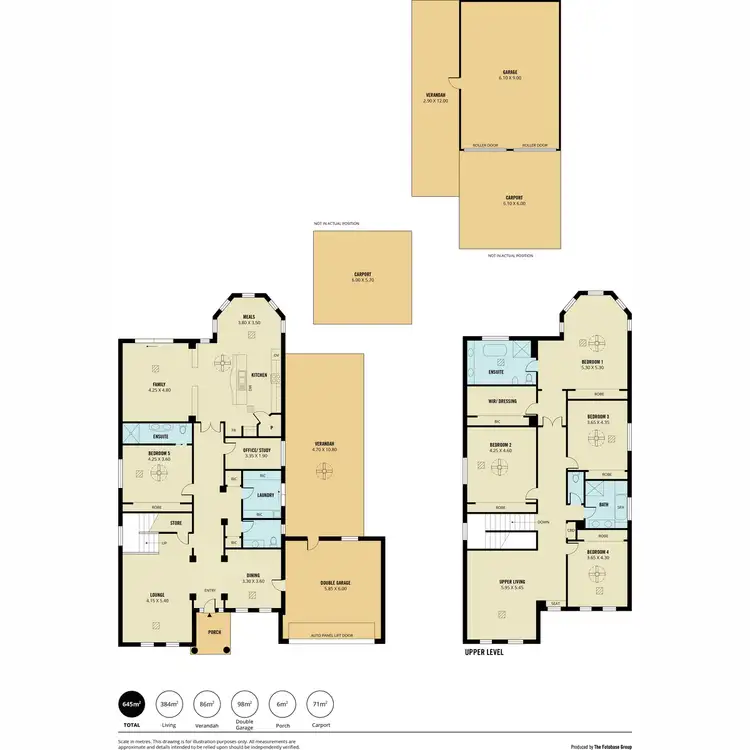 Floorplan of Homely house listing, 1 Lorna Court, One Tree Hill SA 5114