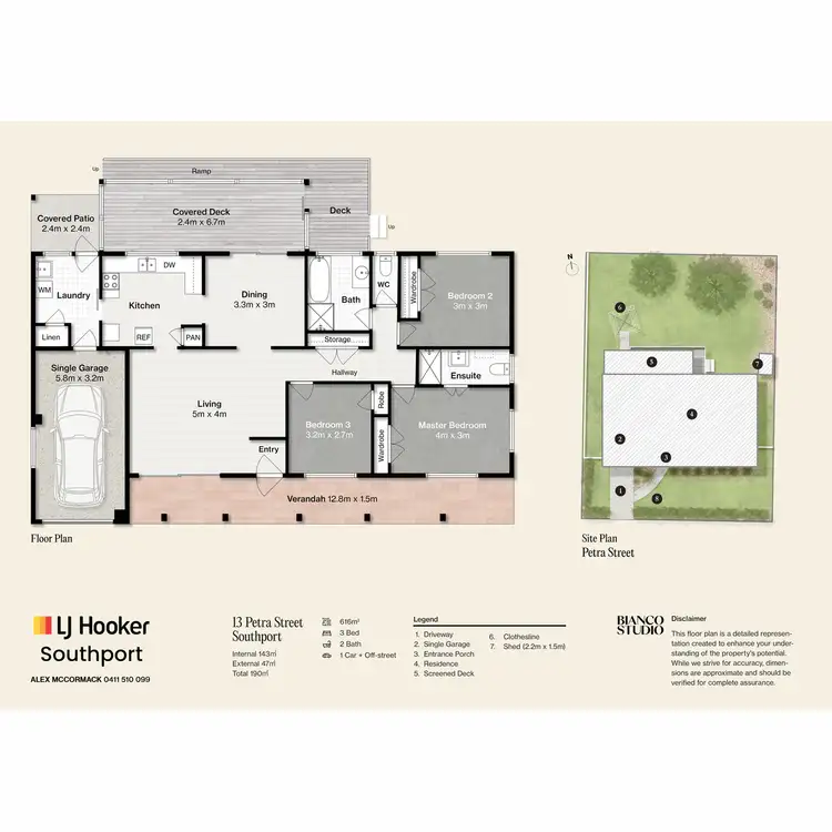 Floorplan of Homely house listing, 13 Petra Street, Southport QLD 4215