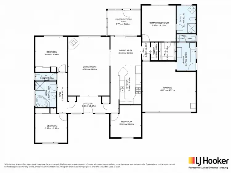 Floorplan of Homely house listing, 14 Butlers Point Drive, Newlands Arm VIC 3875